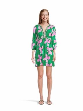 Lilly Pulitzer Wexlee Skirted Romper sz 10